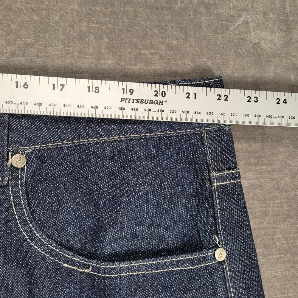 Old‎ Skool Vintage Jeans Denim Blue Baggy Skater Hip Hop Men's Size 44